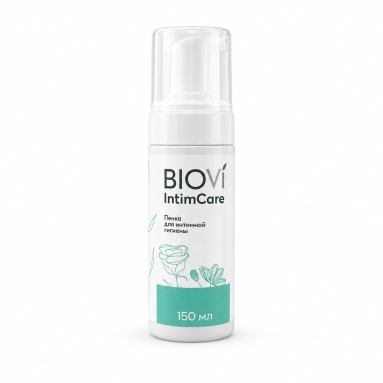 BIOVI IntimCare Пенка для интимной гигиены, 150 мл