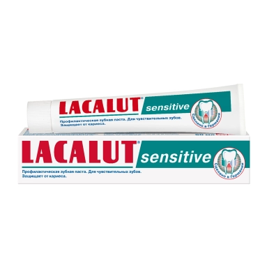 Lacalut SENSITIVE Зубная паста (Профилактическая для чувствительных зубов), 50мл