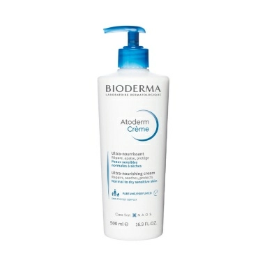 Bioderma Крем Атодерм Ультра / Atoderm Creme Ultra 500 мл (с помпой)