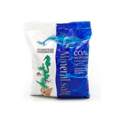 Соль "морская" природная д/ванн с микроэлементами 1 кг