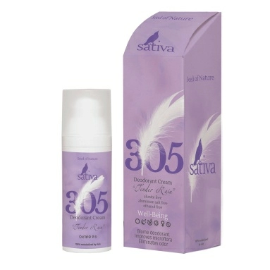 SATIVA Крем-дезодорант «Тёплый дождь» 50 мл