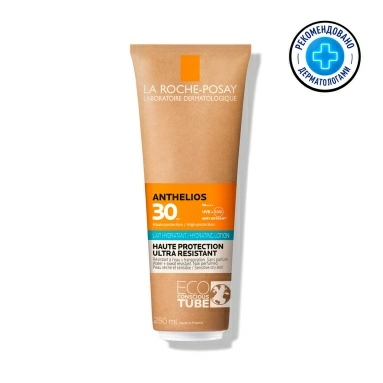 La Roche-Posay Anthelios Молочко для лица и тела солнцезащитное увлажняющее SPF30/PPD14, 250 мл