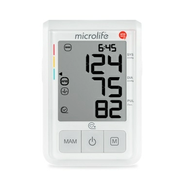 Измеритель артериального давления автоматический с принадлежностями: прибор для измерения артериального давления электронный BP B3 AFIB