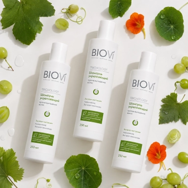 BIOVI Trichology Шампунь укрепляющий против выпадения волос 250 мл