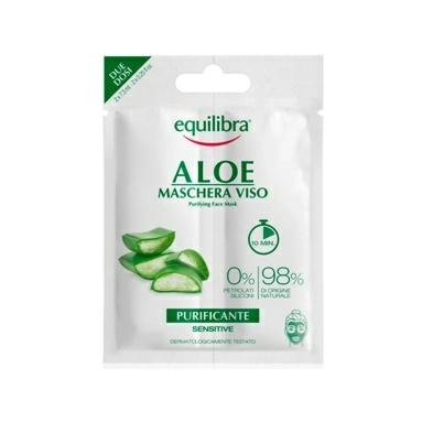 EQUILIBRA Алоэ Очищающая маска для лица 2 шт по 7,5 мл