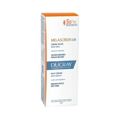DUCRAY MELASCREEN UV Питательный фотозащитный крем SPF 50+ 40 мл