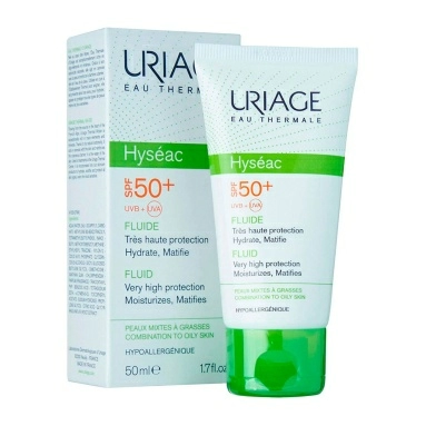 Uriage Эмульсия солнцезащитная SPF 50+ ИСЕАК / HYSEAC SPF50+ FLUIDE 50мл
