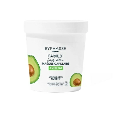 BYPHASSE Маска для волос FAMILY Авокадо для сухих и поврежденных волос, 250 мл