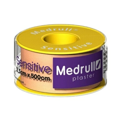 Пластырь Medrull Sensitive 2,5cм x 500cм (ролик)