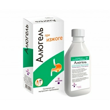 Алюгель суспензия для приема внутрь 170мл №1