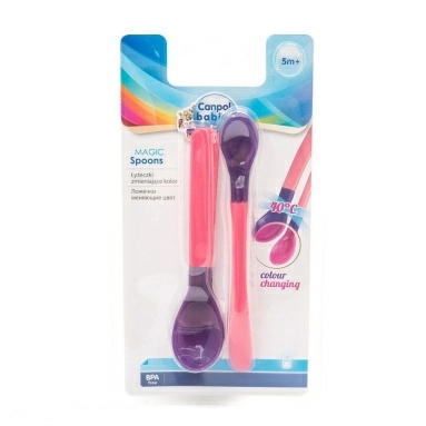 Canpol babies Набор ложек меняющих цвет, 2 шт. 9/581