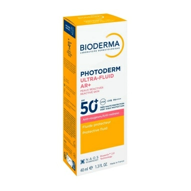 Bioderma Флюид солнцезащитный для чувствительной кожи\Photoderm Ultra-fluid AR+ SPF50+ 40 мл