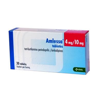 Амлесса таблетки 4мг/10мг №10х3