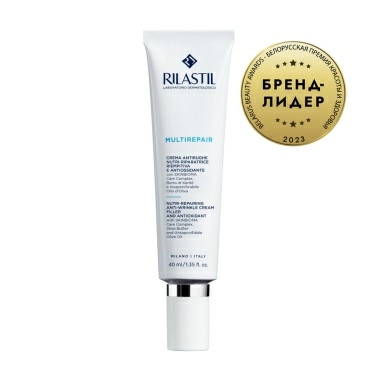 Rilastil MULTIREPAIR Гидро-восстанавливающий антиоксидантный крем-филлер против морщин, 40 мл