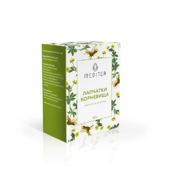 Лапчатки корневища изм.сырье 100г в пачке