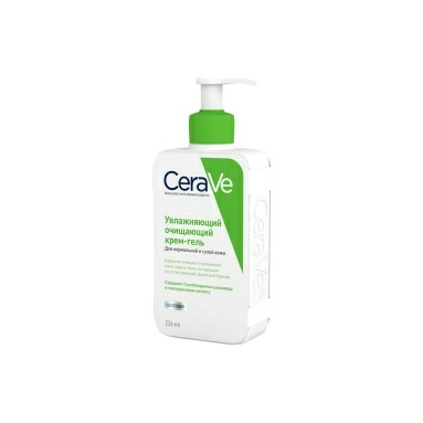 CeraVe Крем-гель увлажняющий очищающий д/норм. и сух. кожи лица и тела 236 мл