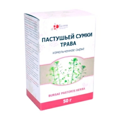 ПАСТУШЬЕЙ СУМКИ ТРАВА измельченное сырье 50г в пачке