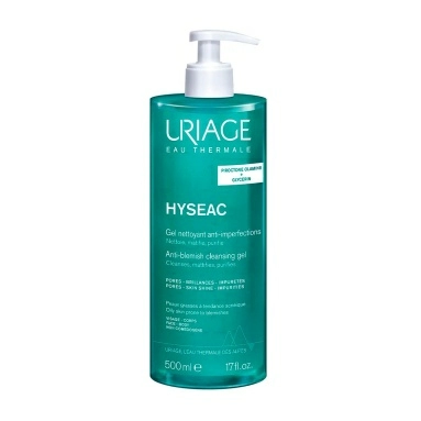 Uriage Гель очищающий для лица против несовершенств кожи HYSEAC/ GEL NETTOYANT ANTI-IMPERFECTIONS 500 мл