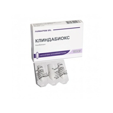 Клиндабиокс суппозитории вагинальные 100мг №3х1
