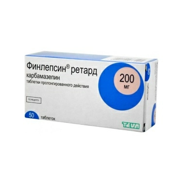 Финлепсин 200 ретард таблетки пролонгированного действия 200мг №10х5