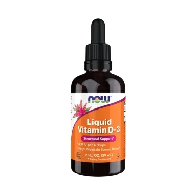 БАД NOW "Витамин D3 400 МЕ в каплях для детей" (жидкость во флаконе с дозатором) №1