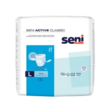 SENI ACTIVE CLASSIC large Трусы впитывающие для взрослых 30 шт