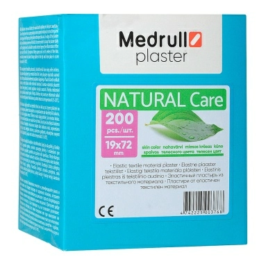 Пластыри Medrull "Natural Care" №200 (19х72мм)