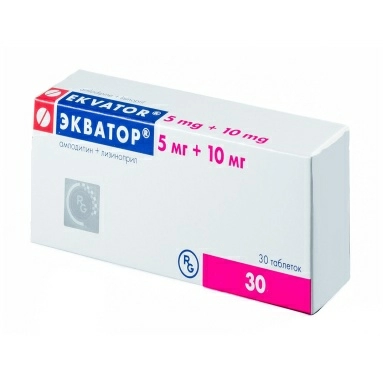 Экватор® таблетки 5мг/10мг №10х3