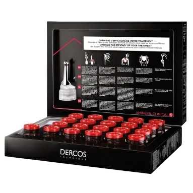 VICHY Dercos Technique AMINEXIL INTENSIVE 5. MEN Средство против выпадения волос широкого спектра действия для мужчин, 21 монодоза