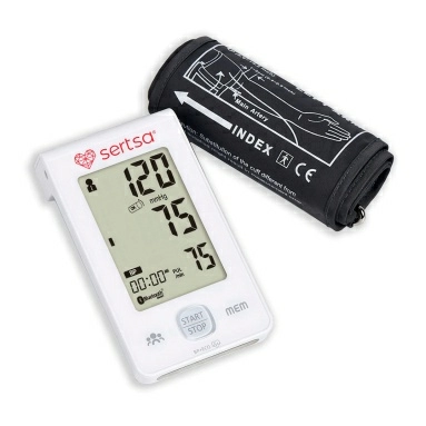 Измеритель артериального давления автоматический на плечо sertsa, Смарт Моуны Яркi (DBP-6177)