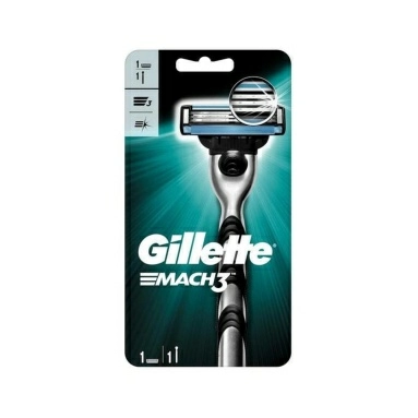 Gillette Mach 3 Станок для бритья+кассета (1шт.)