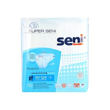 Super Seni Подгузники для взрослых large 10 шт