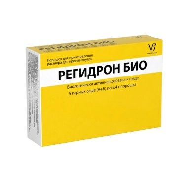 Регидрон Био порошок 5 парных саше (А+Б)
