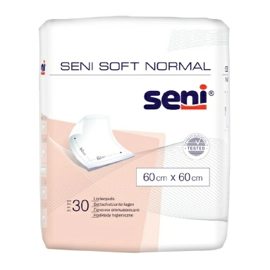 Seni Soft Normal Пеленки гигиенические 60*60 см (впитывающие), 30 шт