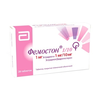 Фемостон 1/10 таблетки п/о №28х1