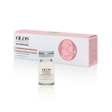 OLOS Успокаивающий восстанавливающий концентрат для лица 6 шт по 5 мл