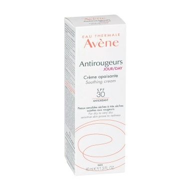 AVENE Antirougeurs JOUR Дневной увлажняющий крем SPF 30 40 мл