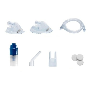 Прин-ти д/ингал. аэроз. AirCube (камера,маска взр, маска дет,мундштук,канюля, трубка соед, фильтр)