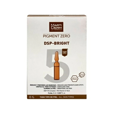 MartiDerm Сыворотка-уход DSP-Bright PIGMENT ZERO 5 амп.(ампл. 2 мл)