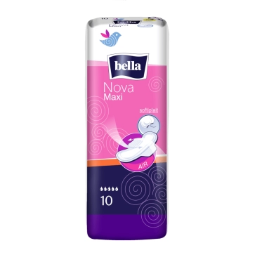 Bella Nova maxi (softiplait) Прокладки женские гигиенические впитывающие 10 шт