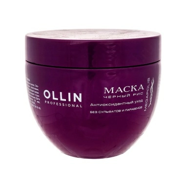 OLLIN Professional Megapolis Маска на основе черного риса 500 мл
