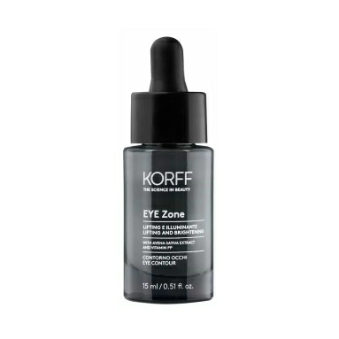 KORFF Крем-гель для кожи вокруг глаз лифтинговый и придающий сияние EYE Zone LIFTING AND BRIGHTENING EYE CONTOUR, 15 мл