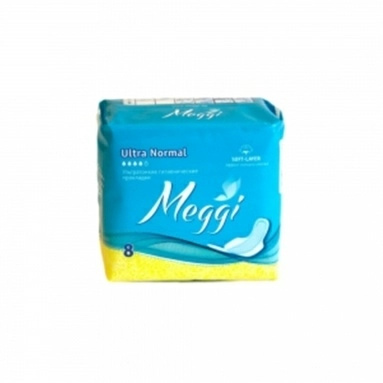 Гигиенические прокладки на критические дни MEGGI Ultra Normal (Арт.MEG 628)