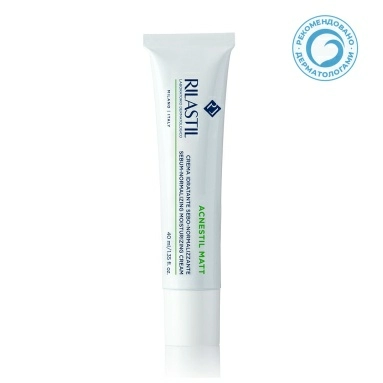 Rilastil ACNESTIL MATT Себо-нормализирующий увлажняющий крем 40 мл