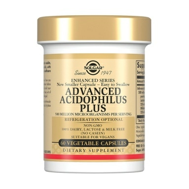Solgar Ацидофилус плюс, БАД капсулы №60