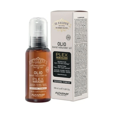 IL SALONE MILANO Plex Rebuilder Реструктурирующее бондинг-масло для осветленных и окрашенных волос, 100 мл