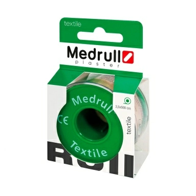 Пластырь Medrull Textile 2,5cм x 500cм (ролик)