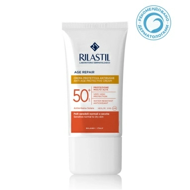 Rilastil AGE REPAIR Солнцезащитный крем против морщин SPF 50+ 40 мл
