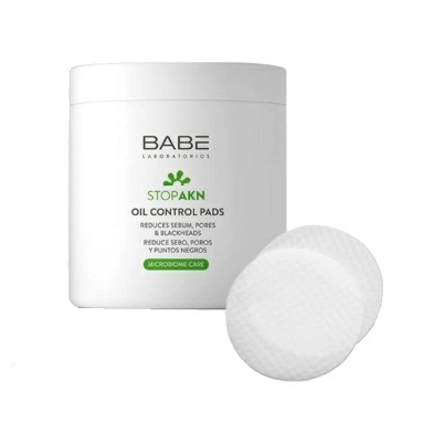 "LABORATORIOS BABE" STOP AKN Тонизирующие диски для лица Контроль жирности и сужение пор / STOP AKN OIL CONTROL PADS 60 шт