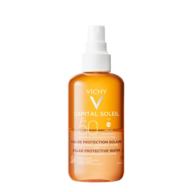 VICHY Capital Soleil Спрей двухфазный солнцезащитный активатор загара SPF50 200 мл